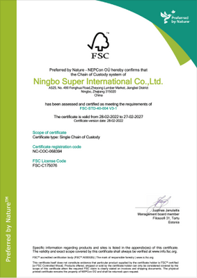 FSC Certificate