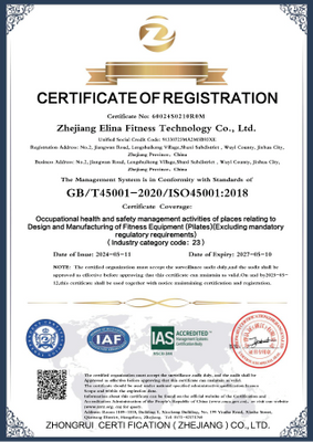 ISO 45001 Certificate